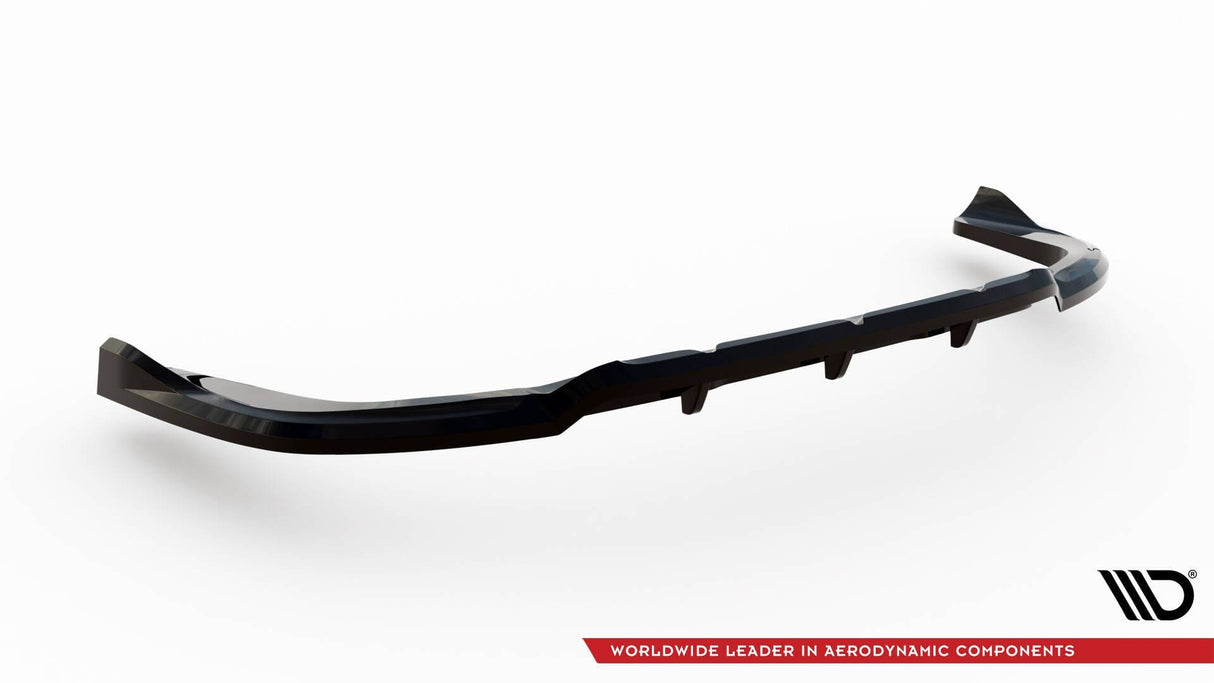 Maxton Design Central Rear Splitter (With Vertical Bars) Lexus Rx Mk4 Facelift