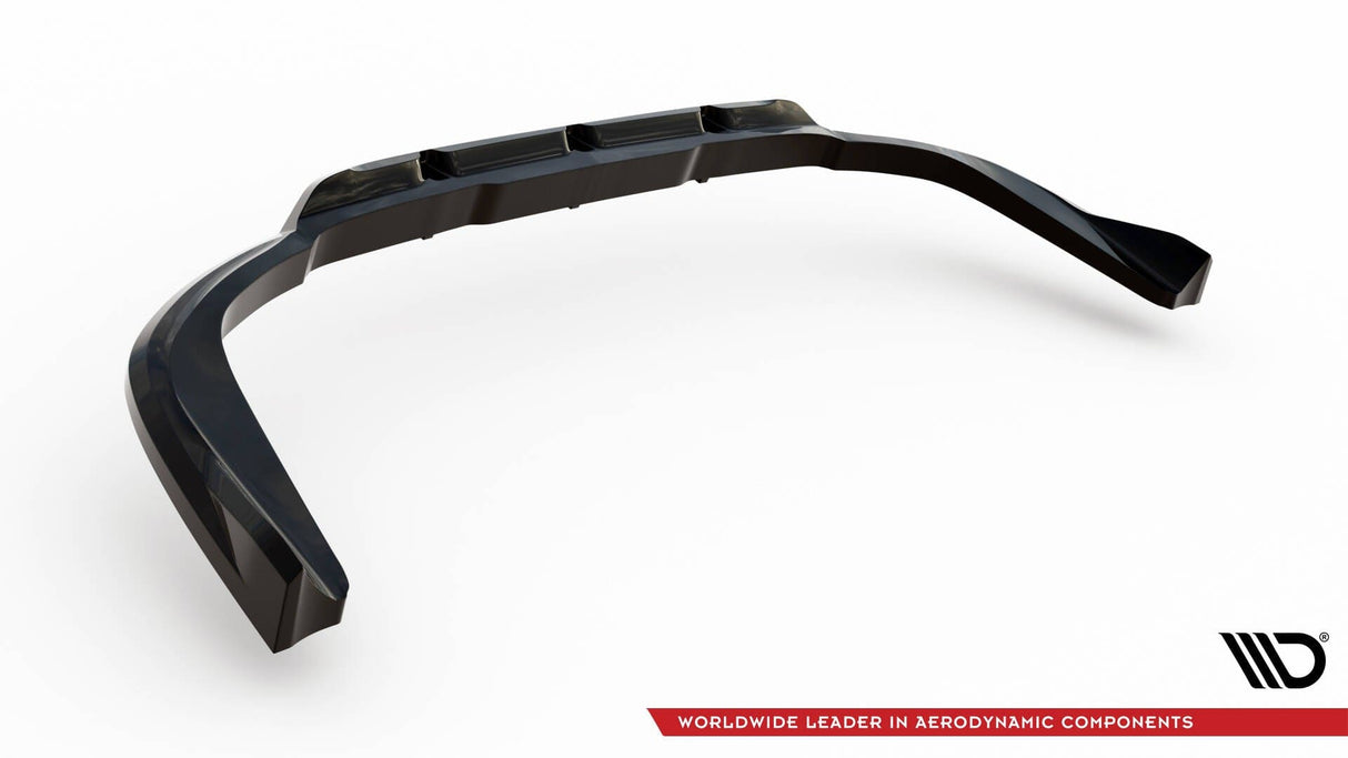 Maxton Design Central Rear Splitter (With Vertical Bars) Lexus Rx Mk4 Facelift