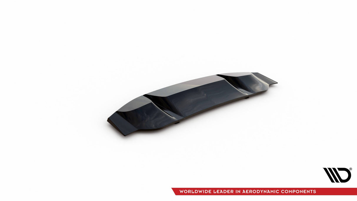 Maxton Design Central Rear Splitter (With Vertical Bars) Mercedes-AMG E63 W213 Facelift