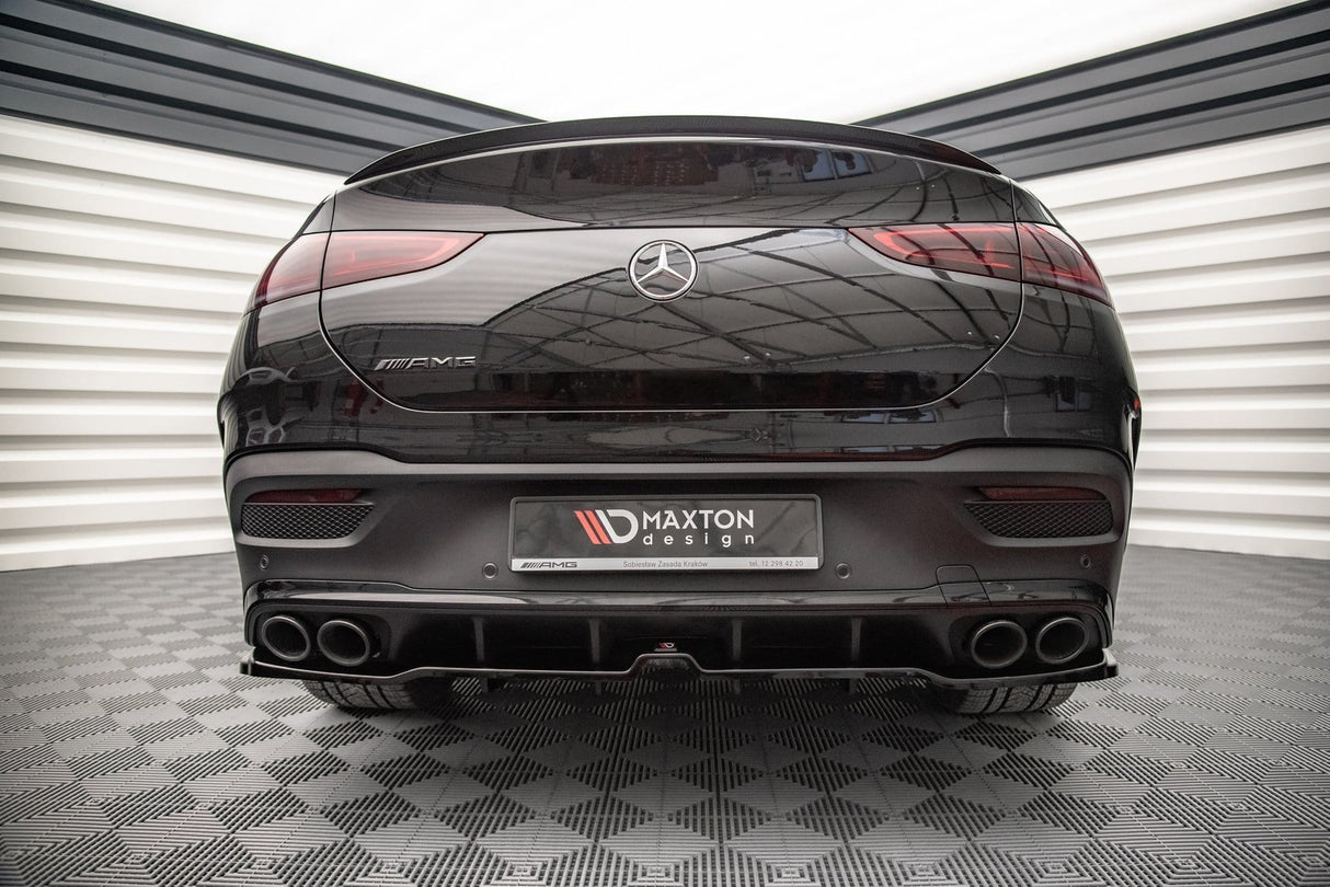 Maxton Design Central Rear Splitter (With Vertical Bars) Mercedes-AMG GLE Coupe C167