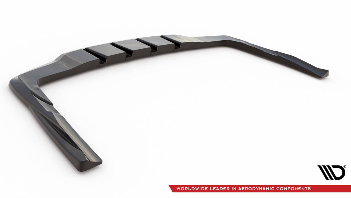 Maxton Design Central Rear Splitter (With Vertical Bars) Mercedes-AMG GT 63S 4-Door Coupe Aero