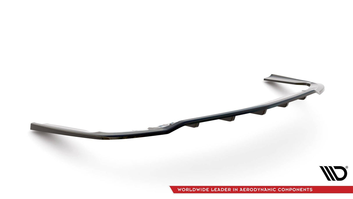 Maxton Design Central Rear Splitter (With Vertical Bars) Opel Insignia Estate Opc MK1