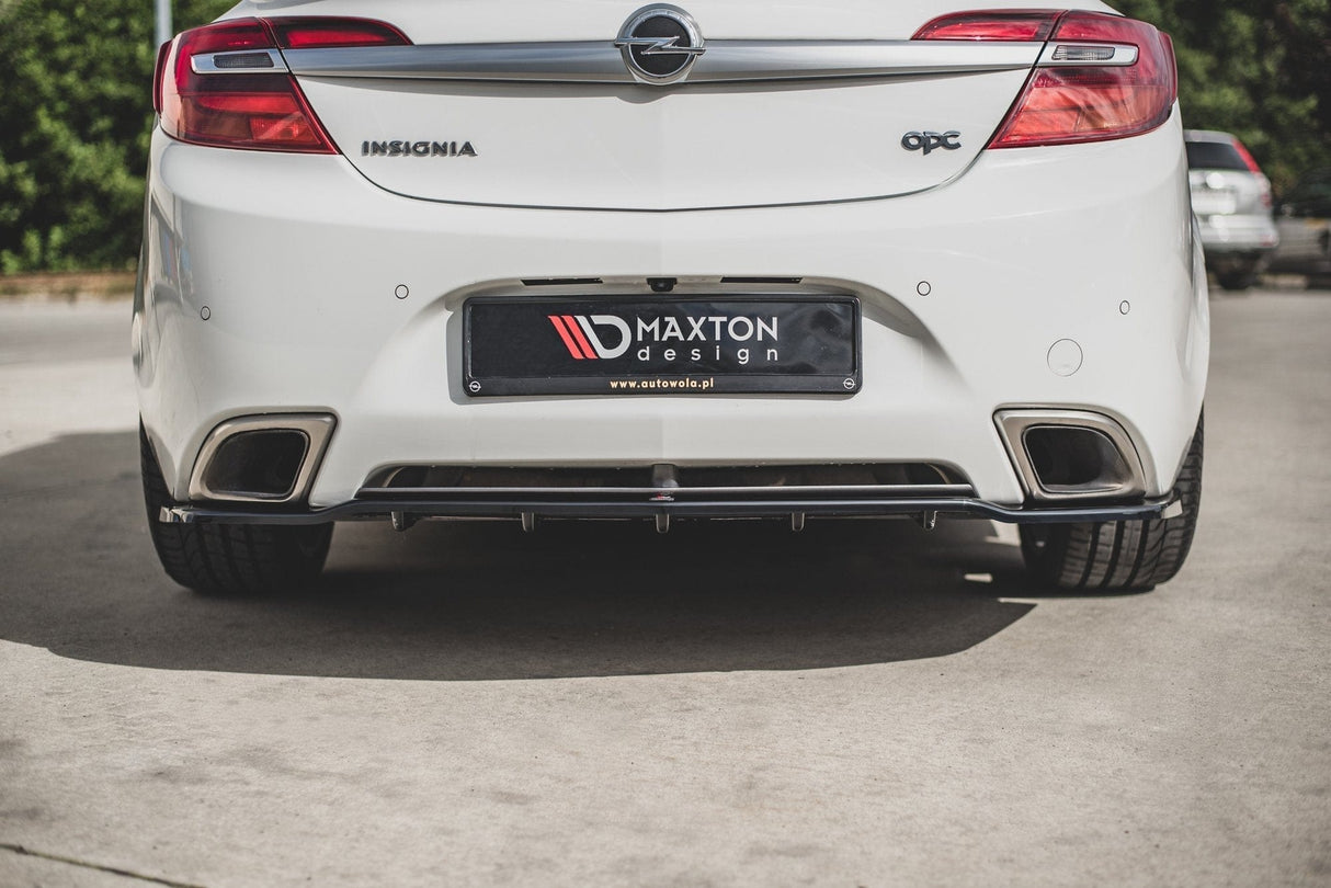 Maxton Design Central Rear Splitter (With Vertical Bars) Buick Regal GS