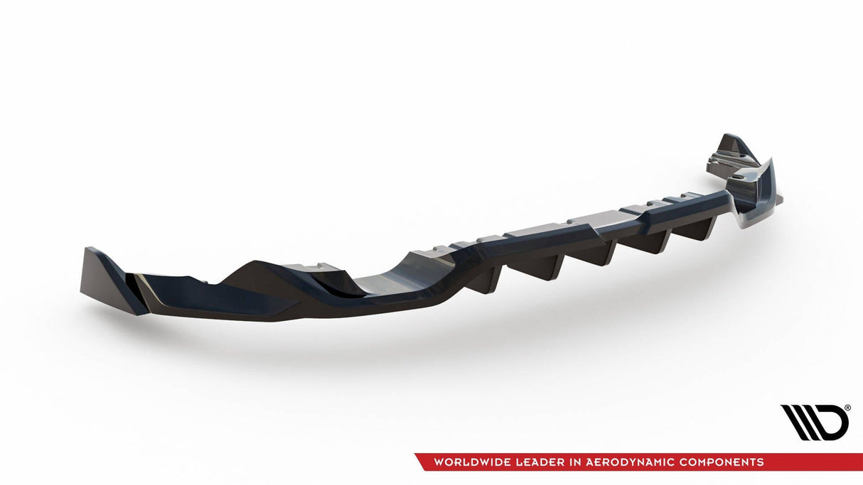 Maxton Design Central Rear Splitter (With Vertical Bars) V.3 Toyota Gr86 MK1