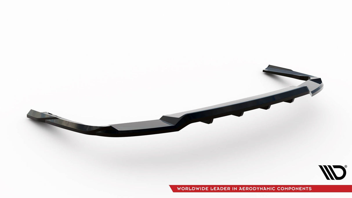 Maxton Design Central Rear Splitter (With Vertical Bars) - VW B8 Passat GT Facelift USA
