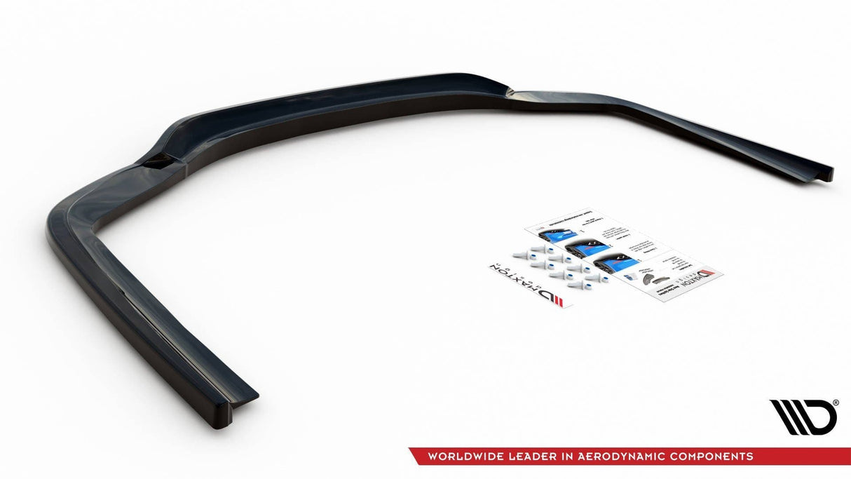 Maxton Design Central Rear Splitter (With Vertical Bars) For BMW 7 M-Package G11