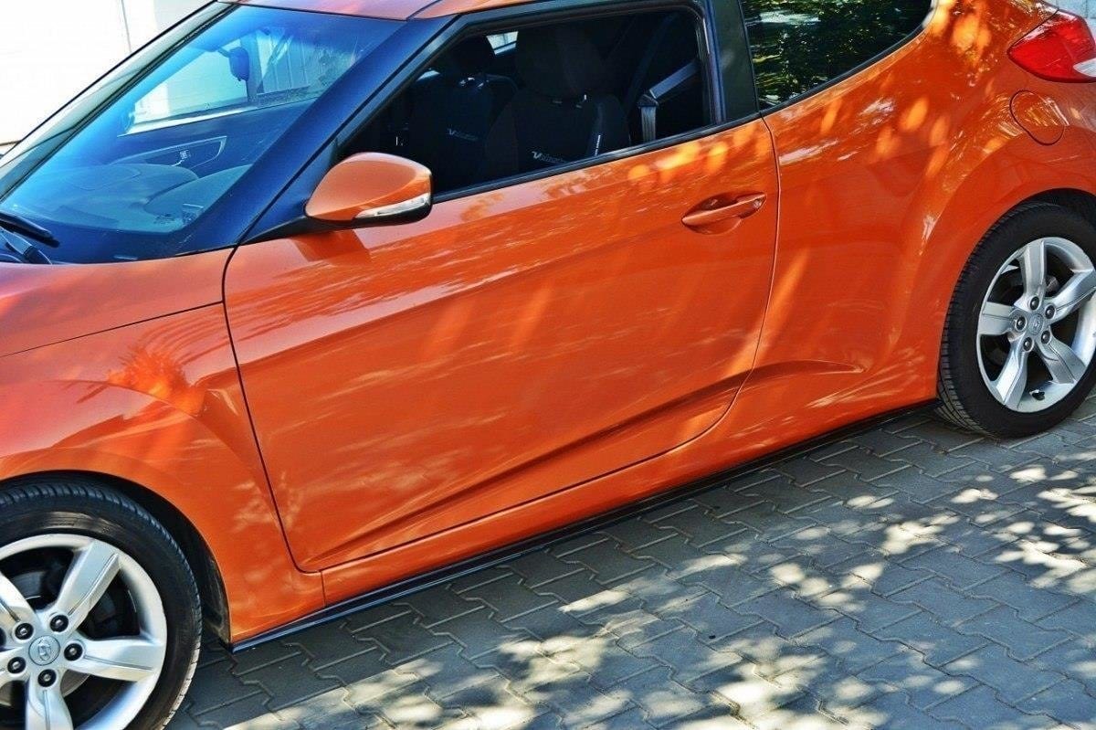 Maxton Design Side Skirts Diffusers - Hyundai Veloster