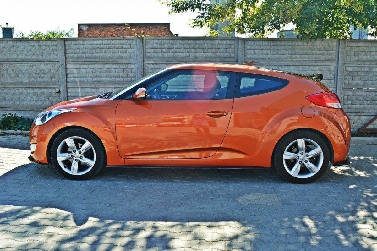 Maxton Design Side Skirts Diffusers - Hyundai Veloster