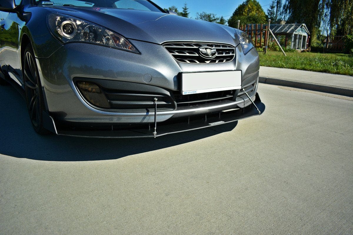 Maxton Design Front Racing Splitter - Hyundai Genesis Coupé Mk.1