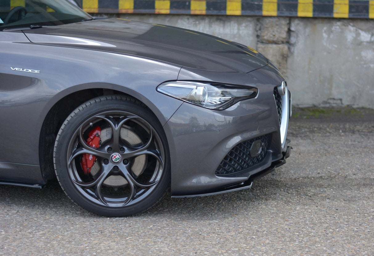 Maxton Design Front Splitter V.1 Alfa Romeo Giulia Veloce