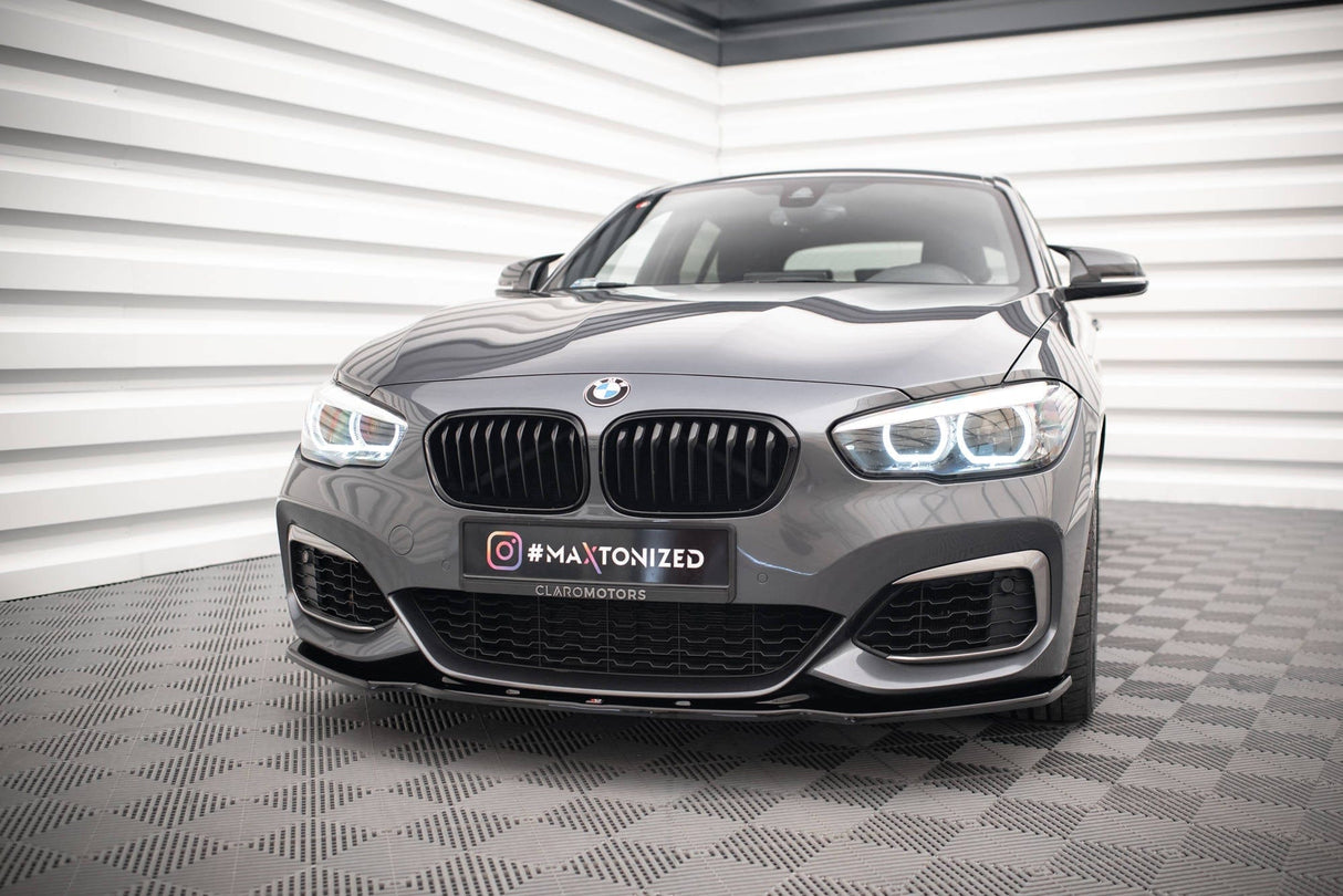 Maxton Design Front Splitter V.1 BMW 1 F20/F21 M-Power Facelift