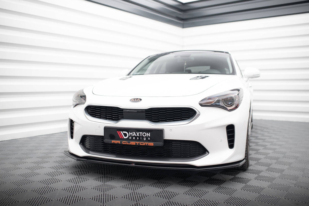 Maxton Design Front Splitter V.1 Kia Stinger Gt
