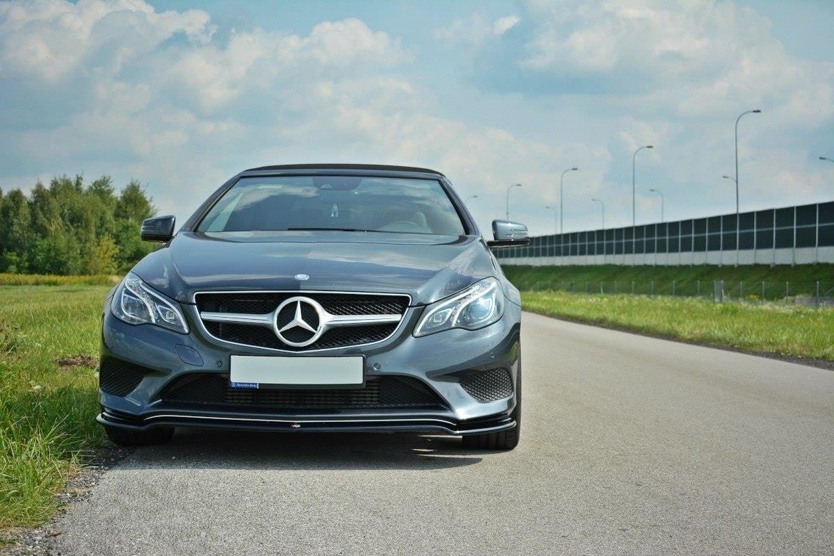 Maxton Design Front Splitter V.1 Mercedes E W212 (C207/A207)