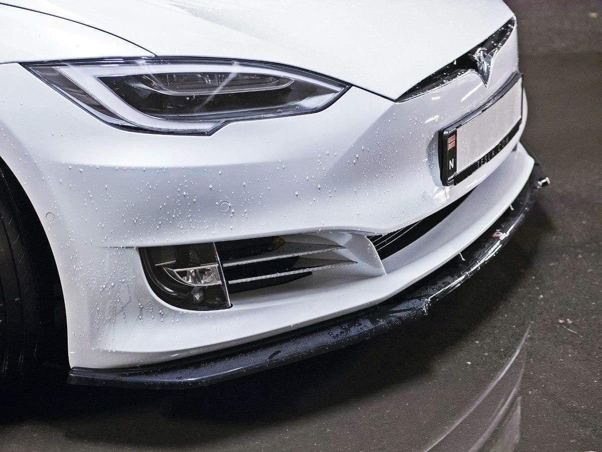 Maxton Design Front Splitter V.1 Tesla Model S Facelift