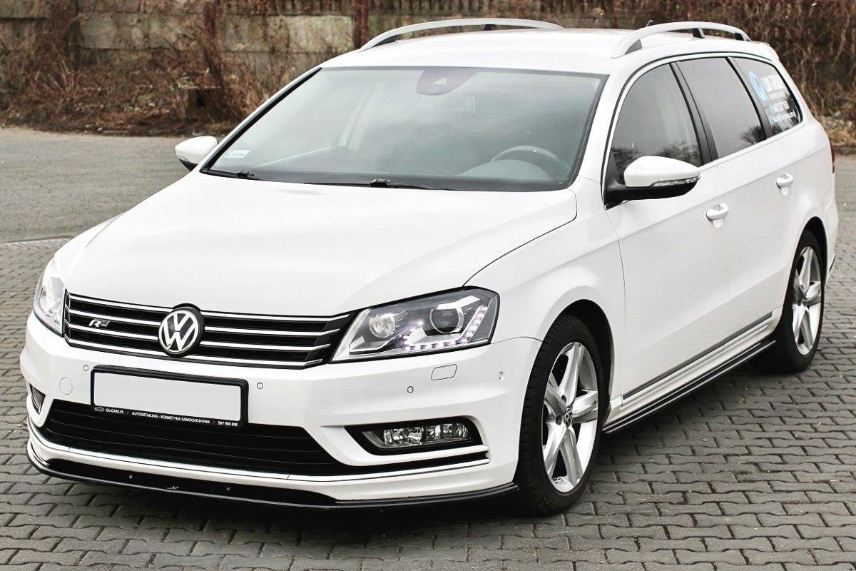 Maxton Design Front Splitter V.1 VW Passat B7 R-Line