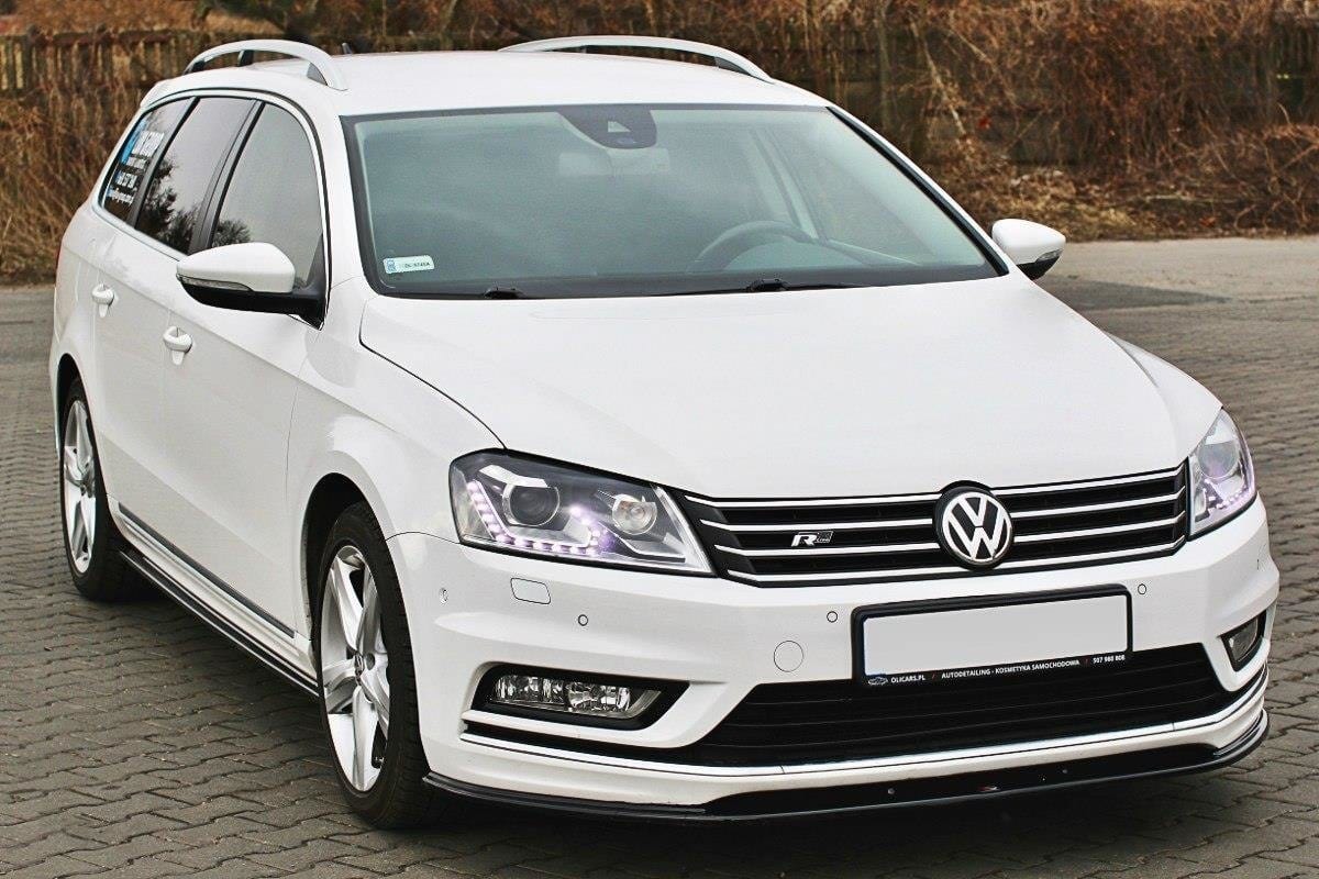 Maxton Design Front Splitter V.1 VW Passat B7 R-Line