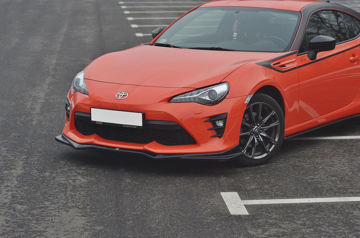 Maxton Design Front Splitter V.2 Toyota Gt86 Facelift