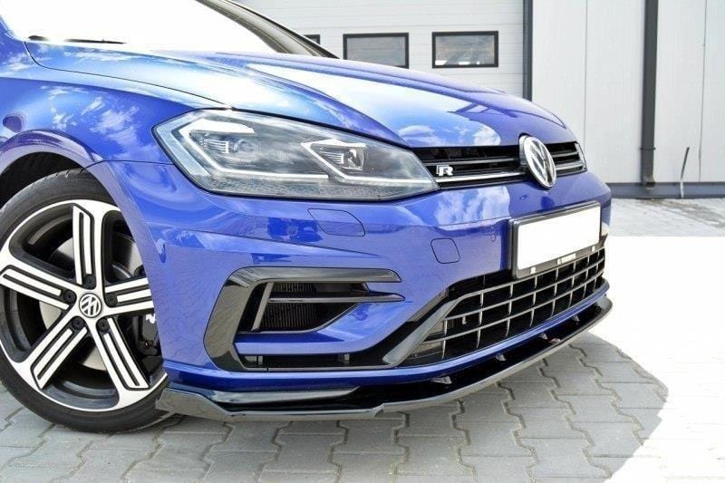 Maxton Design Front Splitter V.1 VW Golf R Mk7 (Facelift)