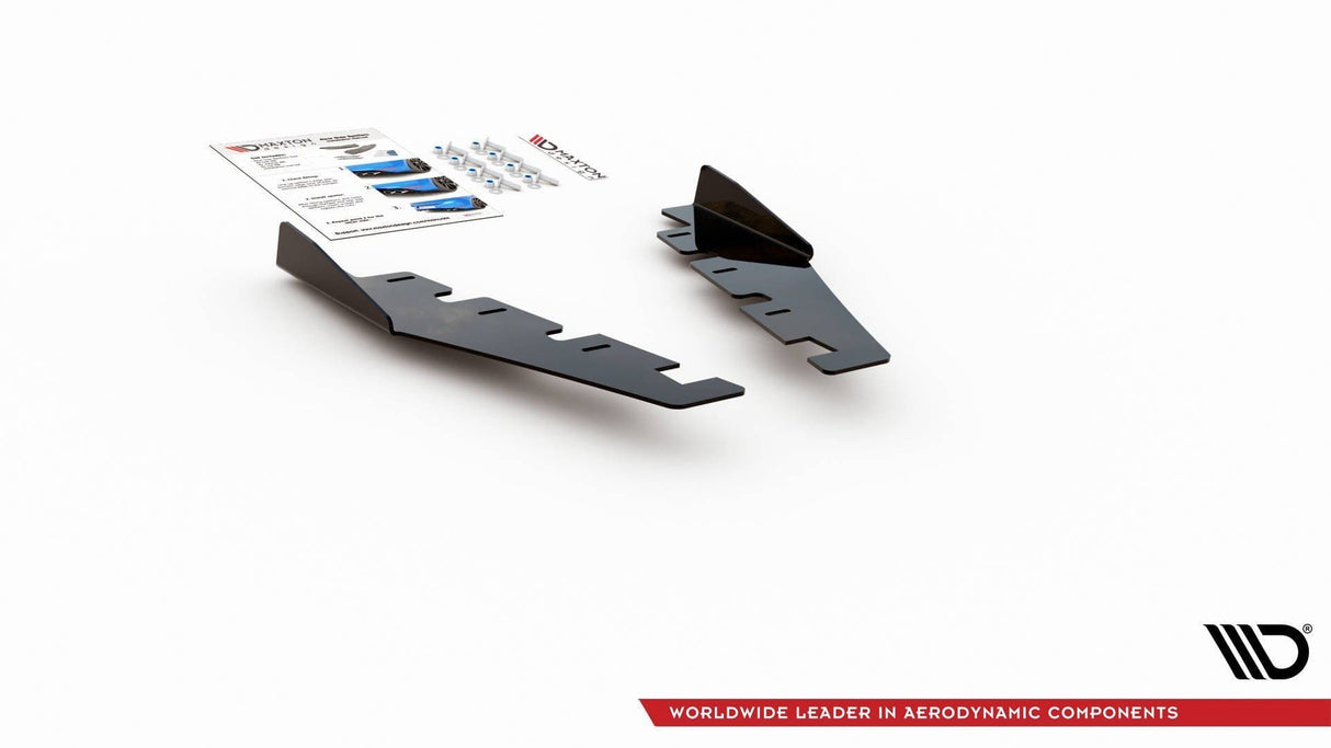 Maxton Design Front Splitter Flaps VW Arteon R-Line