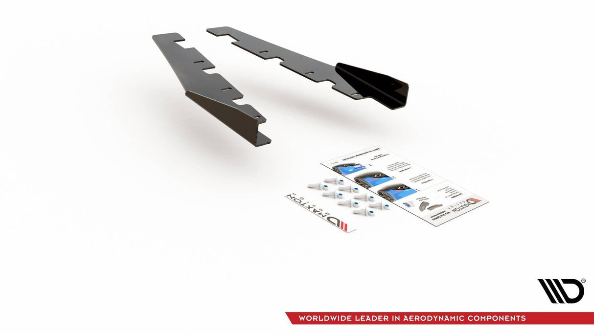 Maxton Design Front Splitter Flaps VW Arteon R-Line