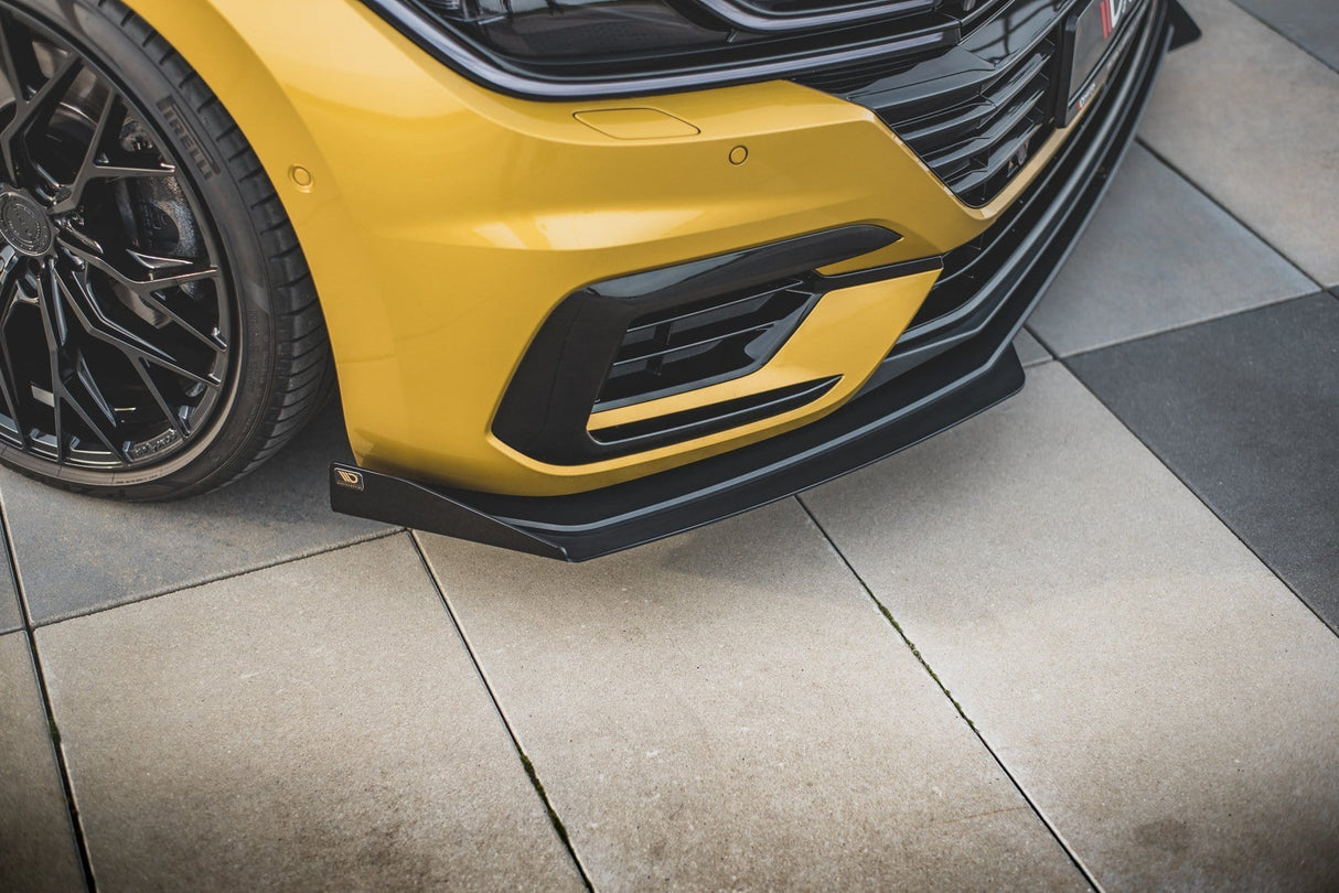 Maxton Design Front Splitter Flaps VW Arteon R-Line