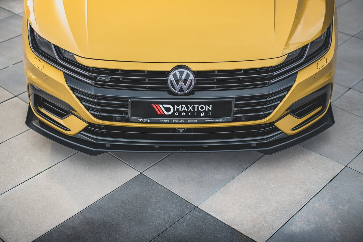 Maxton Design Front Splitter Flaps VW Arteon R-Line