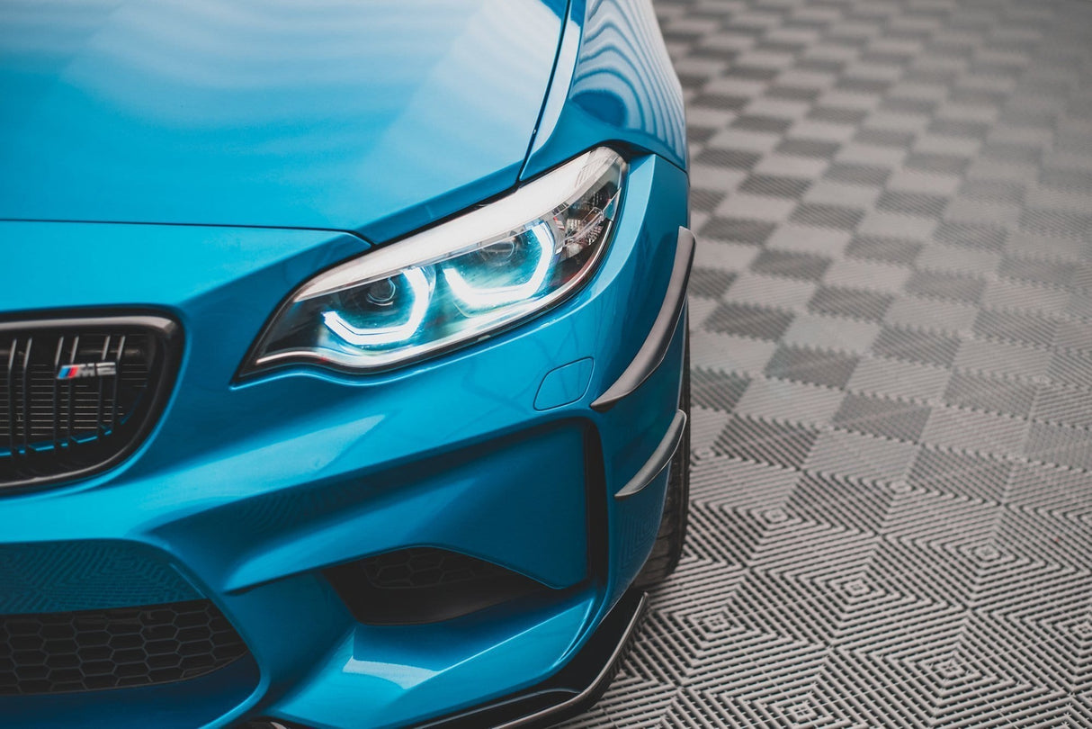 Maxton Design Front Bumper Wings (Canards) BMW M2 F87