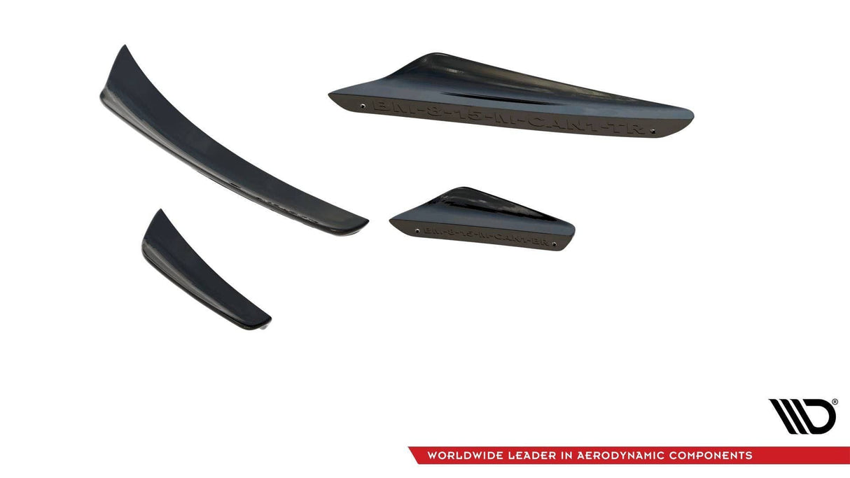 Maxton Design Front Bumper Wings (Canards) BMW M8 Gran Coupe F93