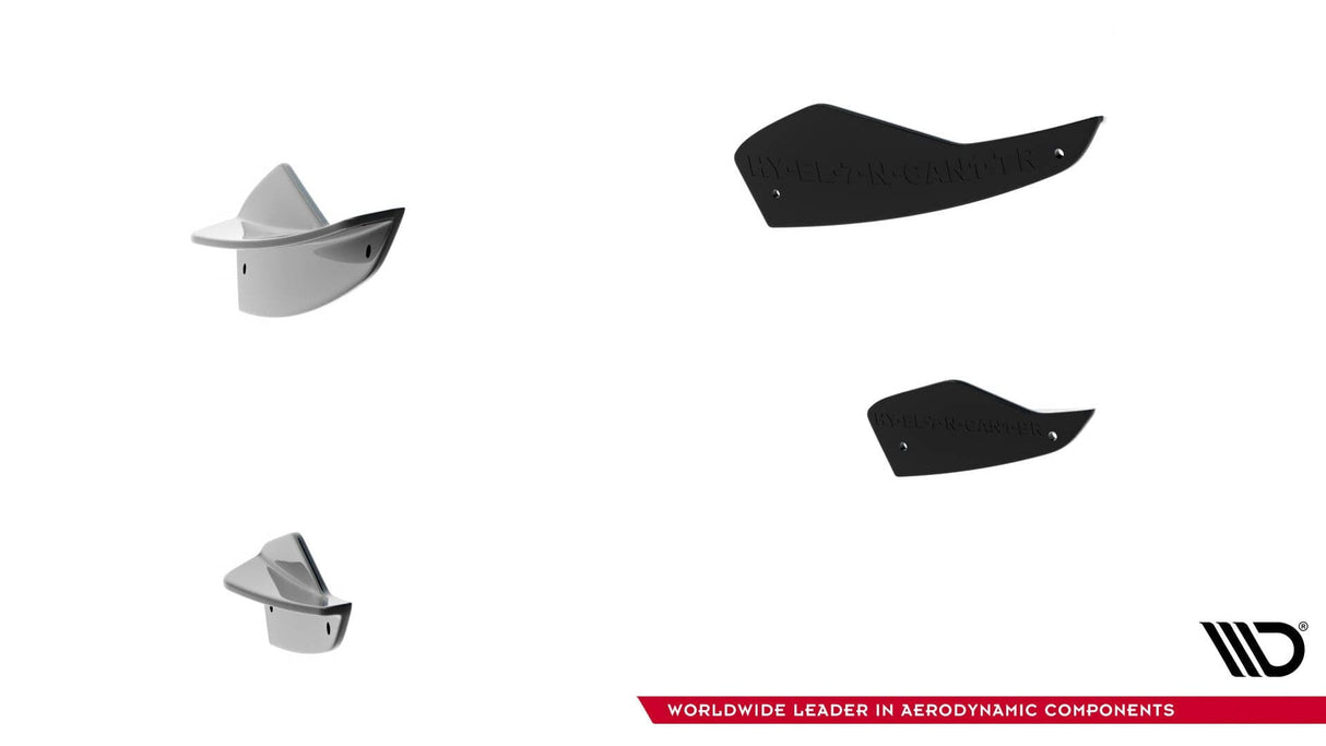 Maxton Design Front Bumper Wings (Canards) Hyundai Elantra N MK7