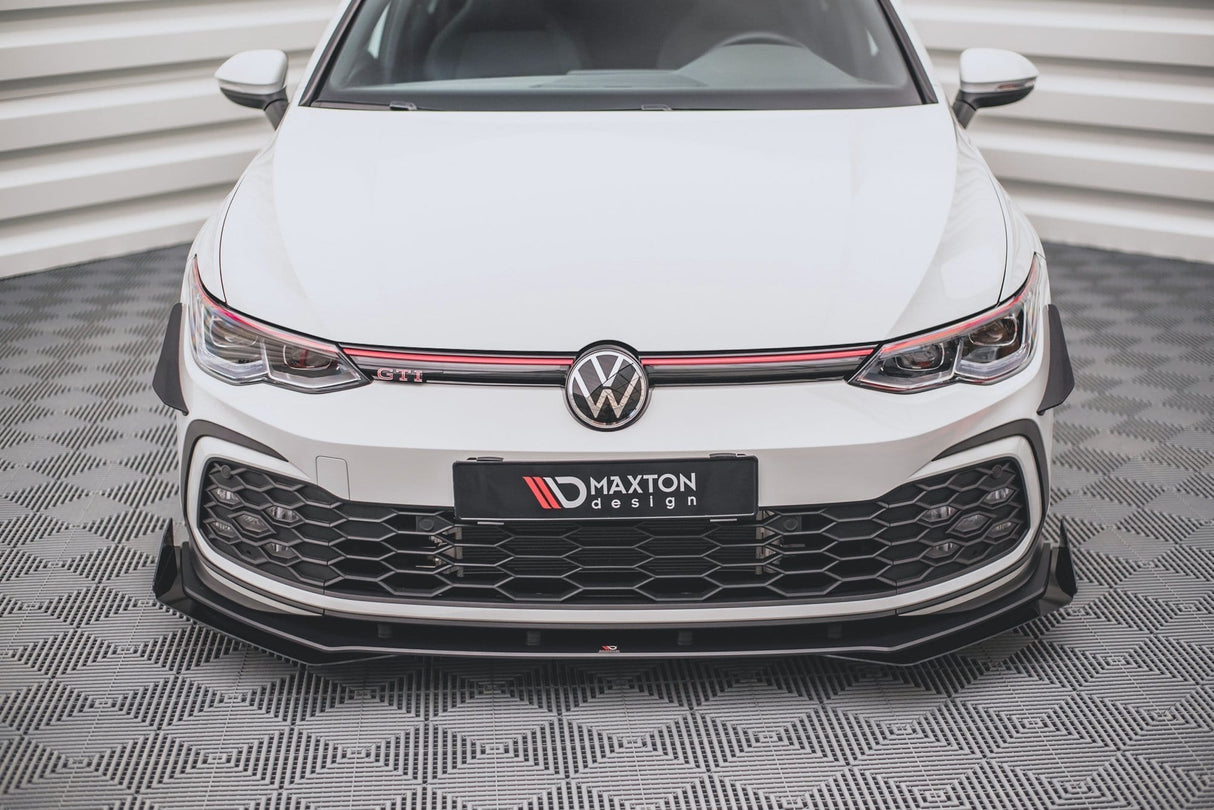Maxton Design Front Bumper Wings (Canards) VW Golf Mk8 GTI / R-Line