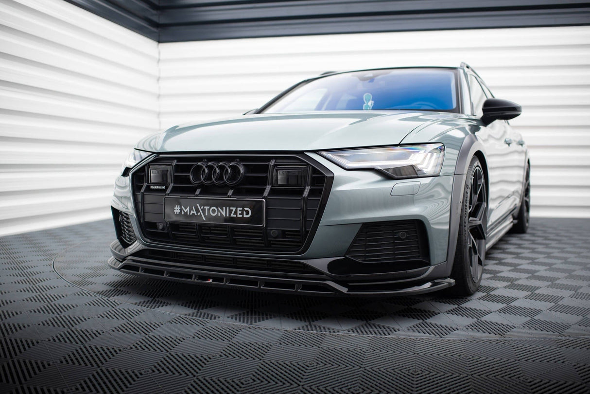Maxton Design Front Splitter Audi A6 Allroad C8