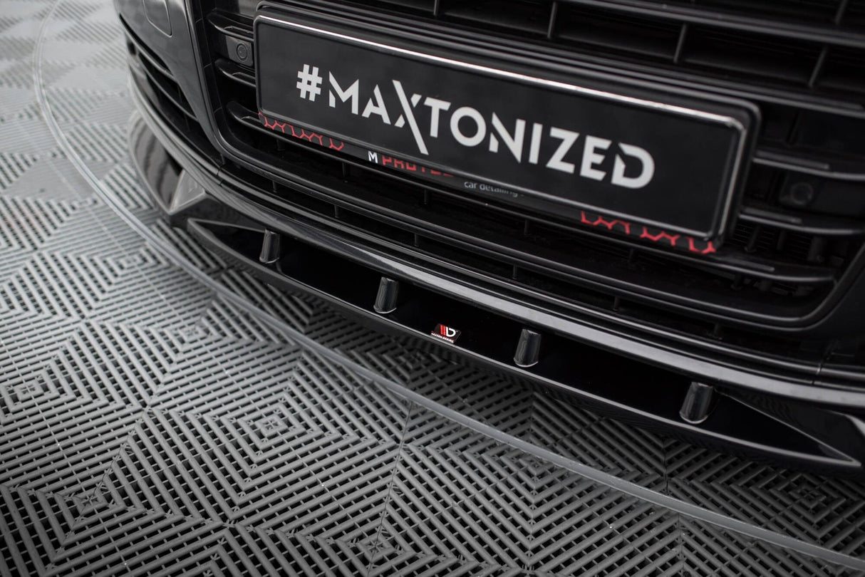 Maxton Design Front Splitter Audi A8 D4 Facelift