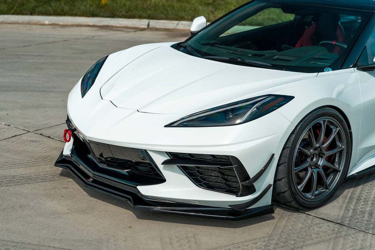 Maxton Design Front Splitter - Chevrolet Corvette C8