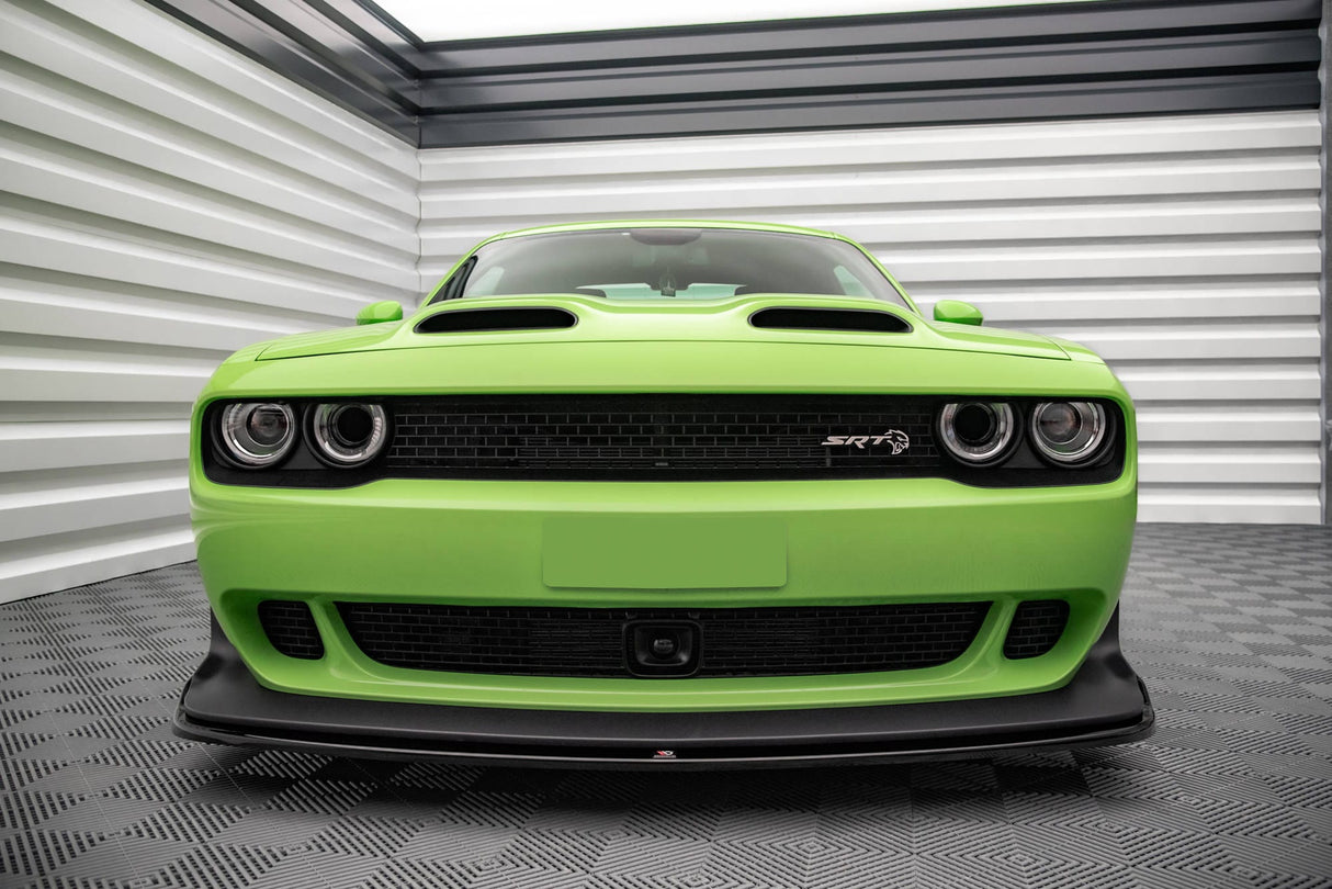 Maxton Design Front Splitter Dodge Challenger SRT Hellcat Widebody MK3
