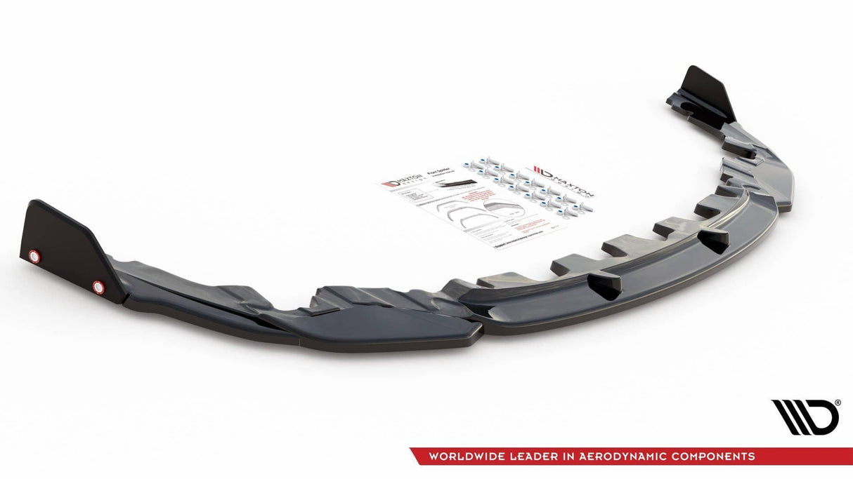 Maxton Design Front Splitter + Flaps V.1 BMW M8 Gran Coupe F93