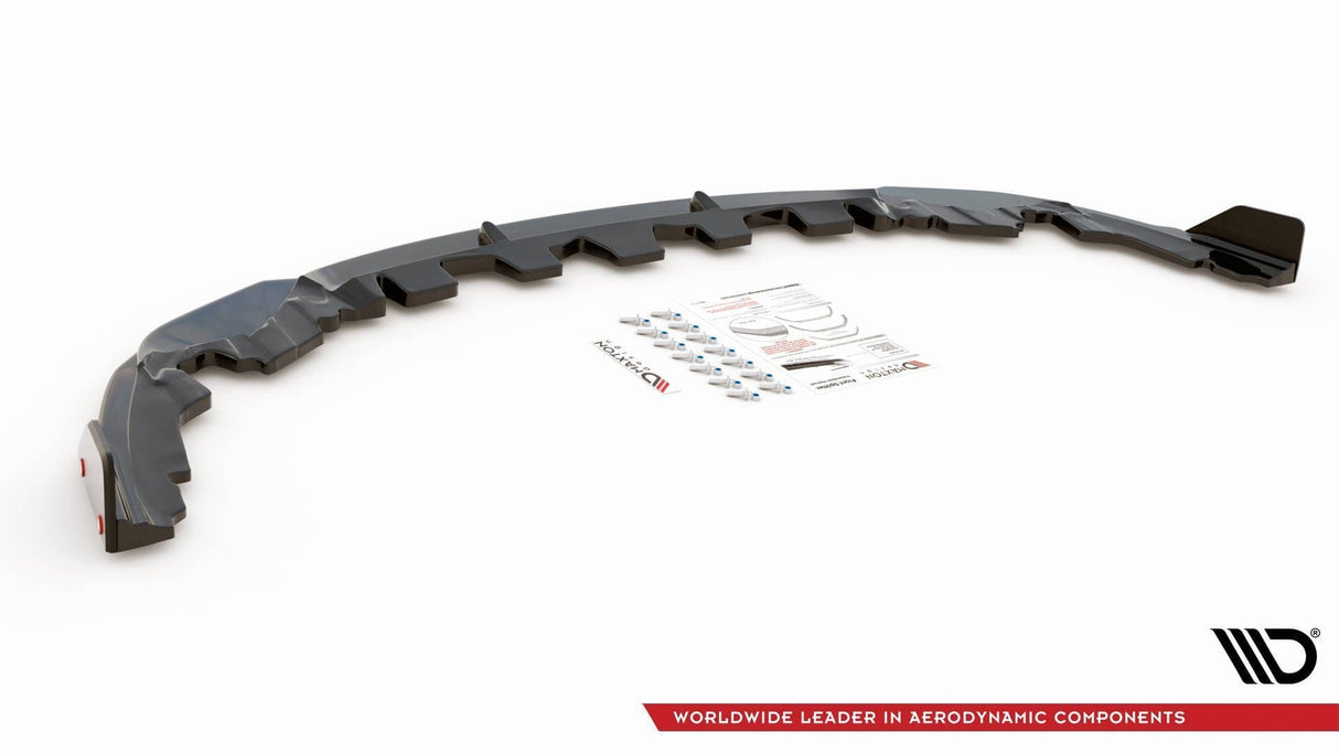 Maxton Design Front Splitter + Flaps V.1 BMW M8 Gran Coupe F93