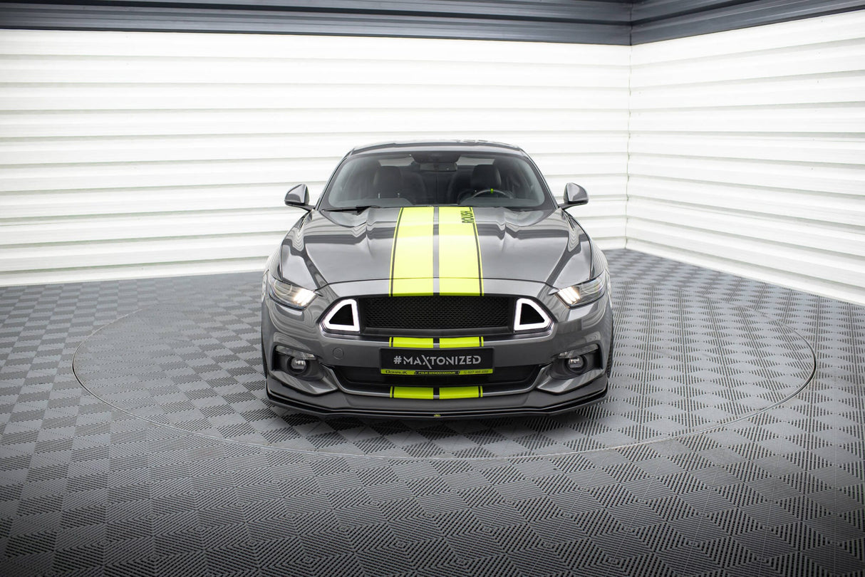 Maxton Design Front Splitter V.1 Ford Mustang MK6 Gt
