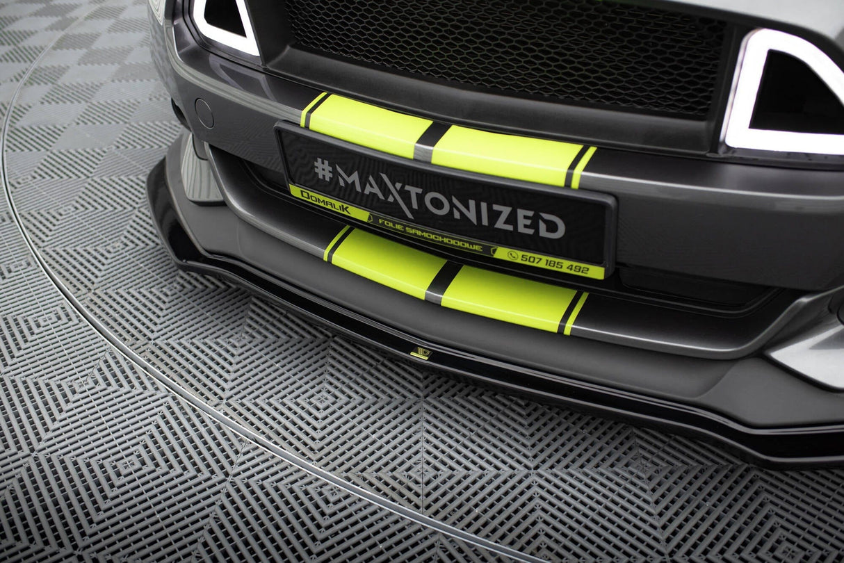 Maxton Design Front Splitter V.1 Ford Mustang MK6 Gt