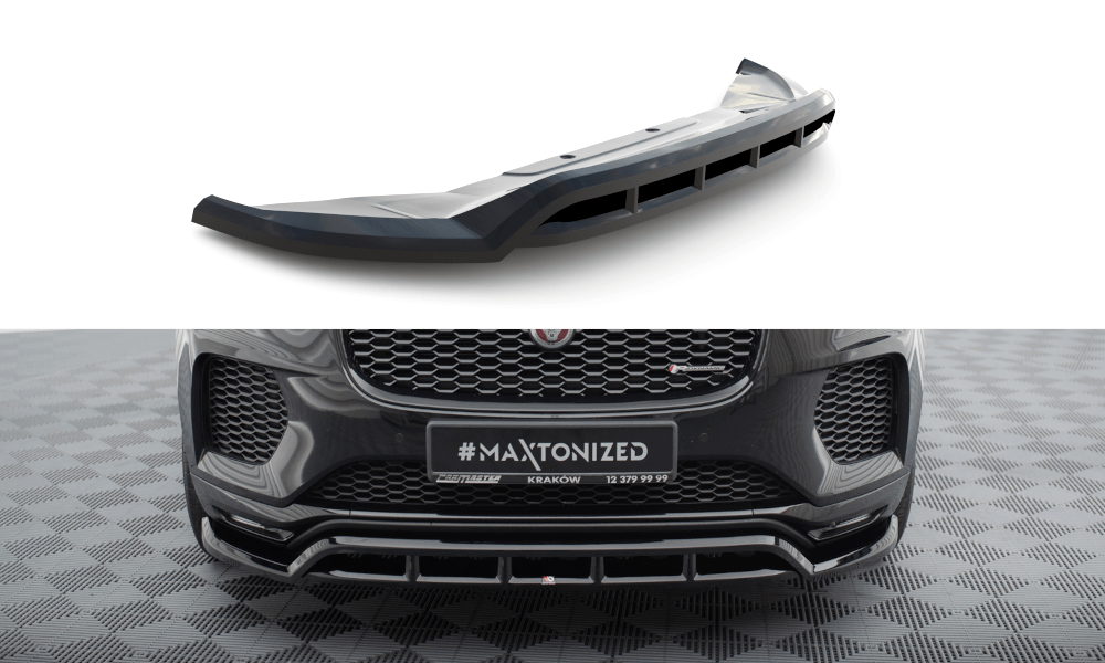 Maxton Design Front Splitter Jaguar E-Pace R-Dynamic MK1