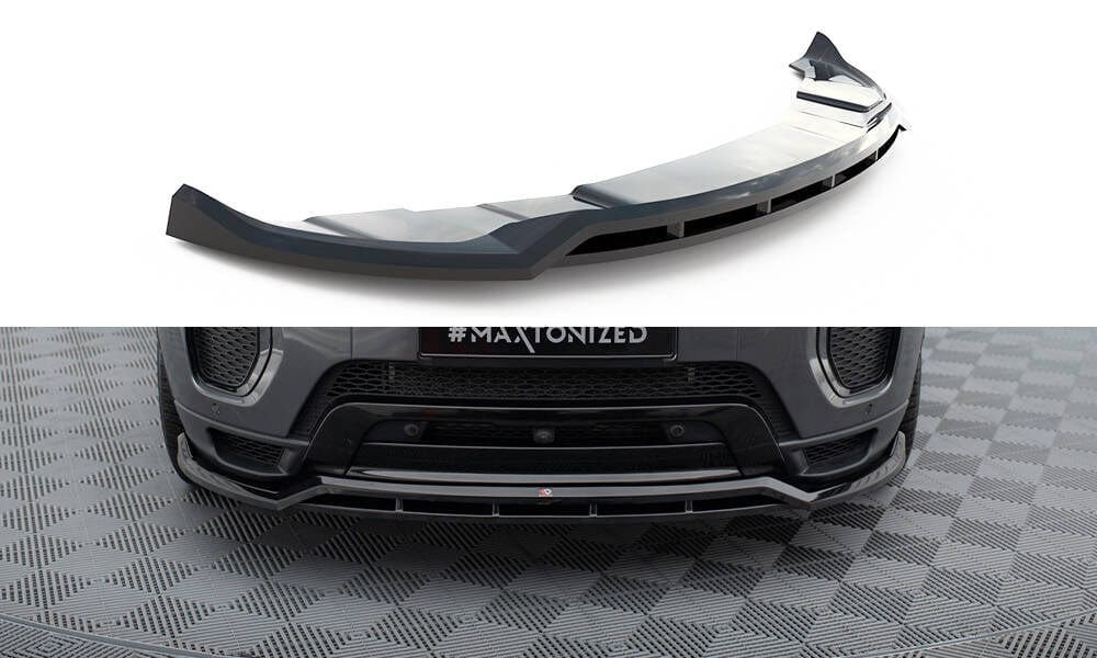 Maxton Design Front Splitter Land Rover Range Rover Evoque MK1 Facelift