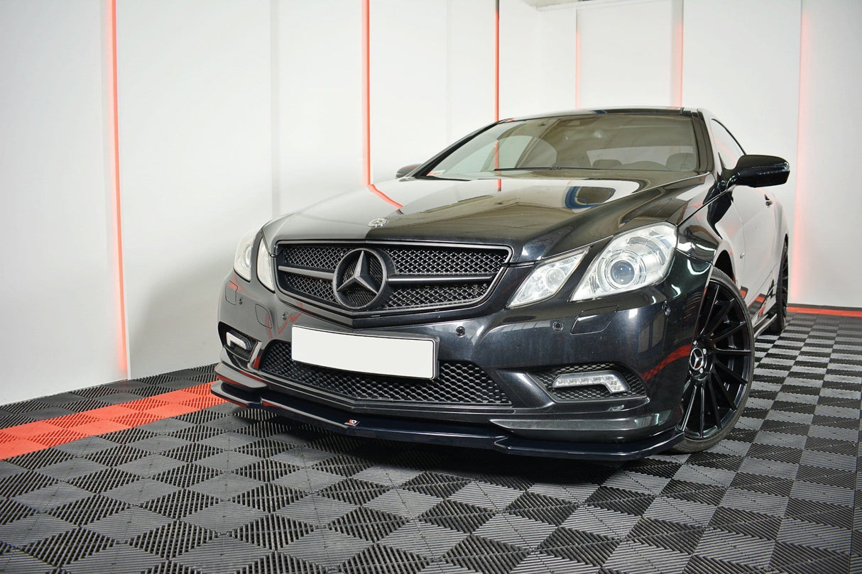 Maxton Design Front Splitter Mercedes-Benz E-Class W207 Coupe AMG-Line