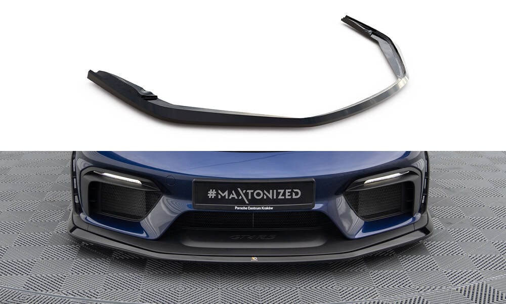 Maxton Design Front Splitter Porsche 718 Cayman GT4 RS 982C