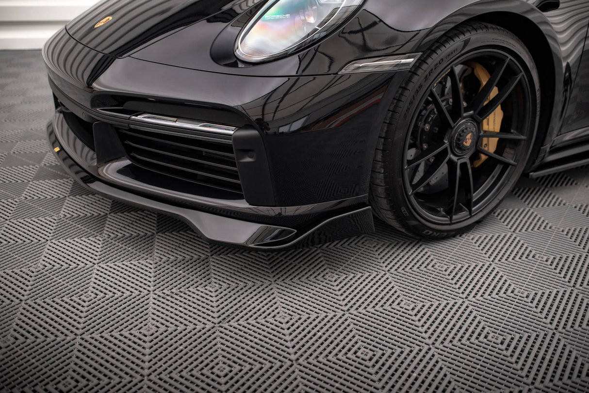 Maxton Design Front Splitter Porsche 911 Turbo S 992