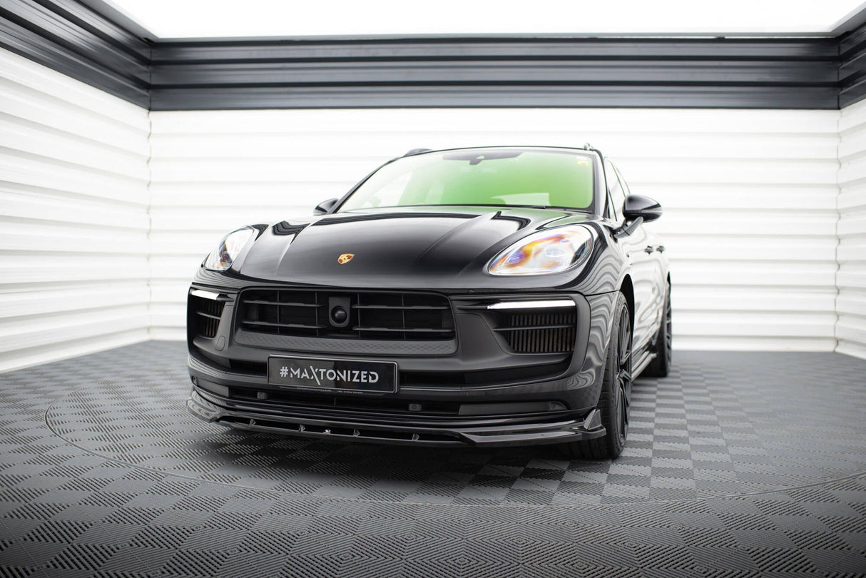Maxton Design Front Splitter Porsche Macan GTS Mk1 Facelift 2