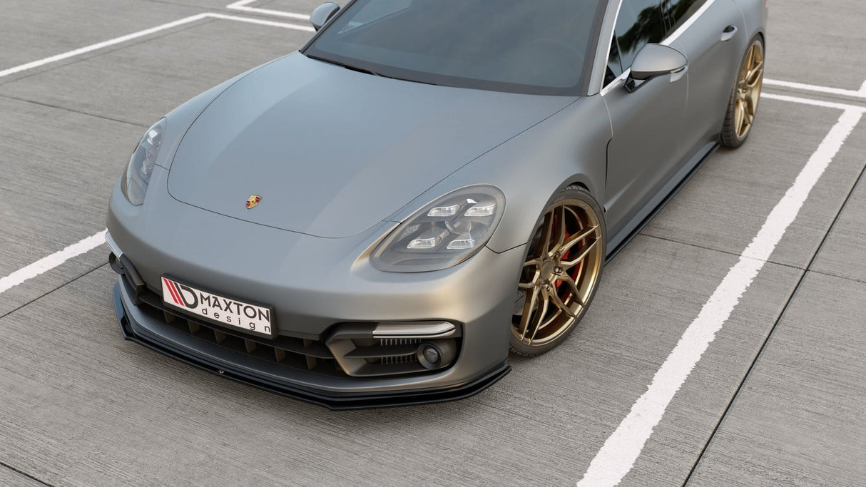 Maxton Design Front Splitter Porsche Panamera Turbo / GTS 971