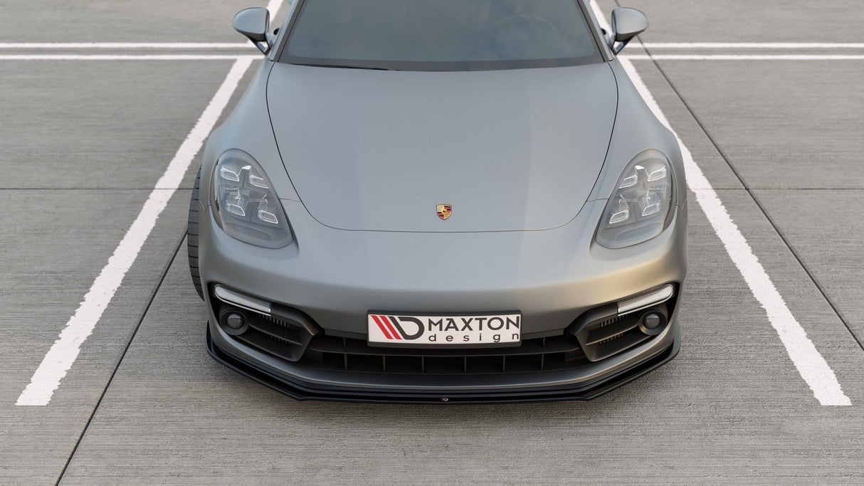 Maxton Design Front Splitter Porsche Panamera Turbo / GTS 971