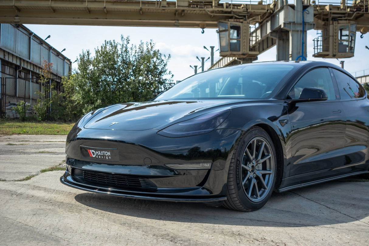 Maxton Design Front Splitter Tesla Model 3