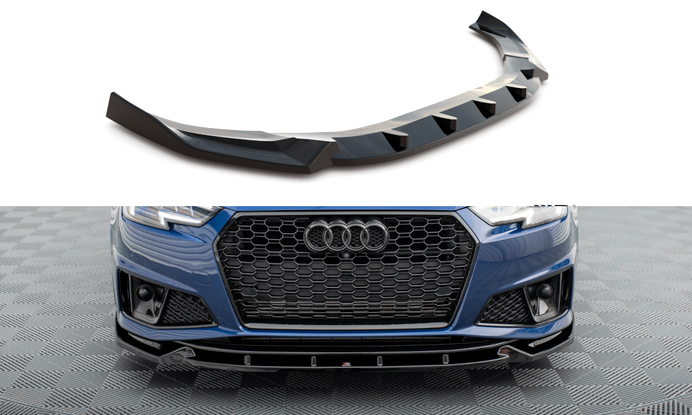 Maxton Design Front Splitter V.1 Audi S4 / A4 S-Line (Us My2019)