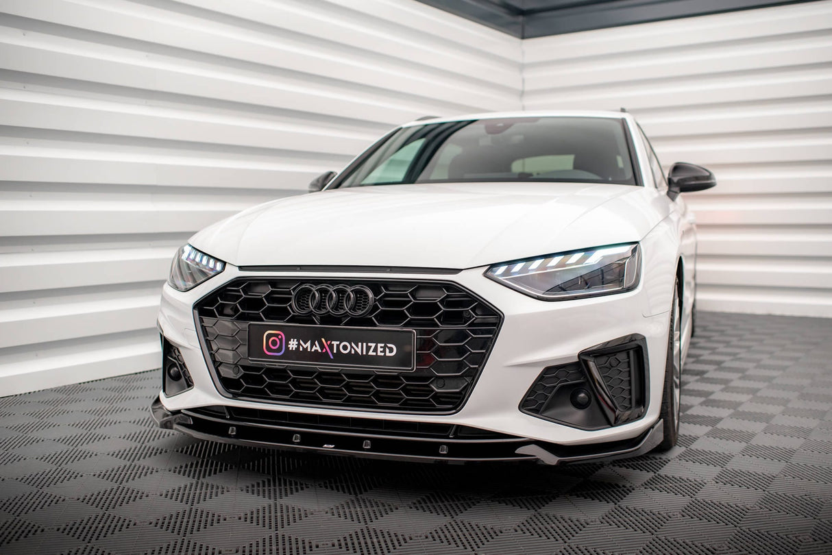 Maxton Design Front Splitter V.1 - Audi B9.5 / A4 S-line / S4