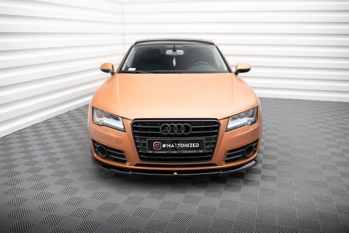 Maxton Design Front Splitter V.1 - Audi A7 C7